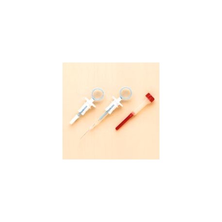 Dental Injector Syringes 25ga short, 100/box