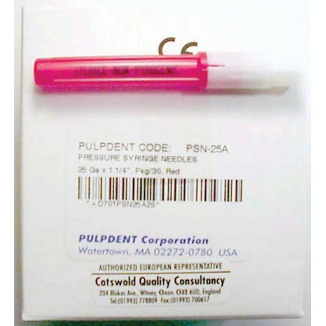 Pressure syringe needles 25ga (30/pk)