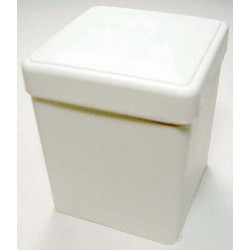 Sponge dispenser 2 in. x 2 in. white