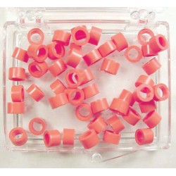 Color coded rings - small - 50 Red