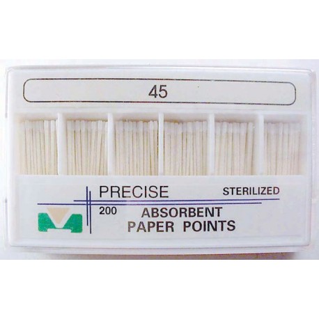 Paper point refills-28mm color coded #45