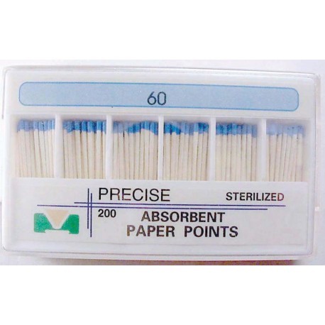 Paper point refills - 28 mm color coded #60