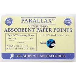 Parallax paper point 60mm Set (#30 #35 #40) 20 ea sz