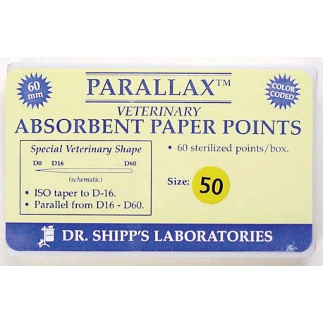 Parallax paper point refill 60's - 60mm #50
