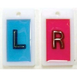 X-Ray film markers 'L' and 'R' (2/Set)