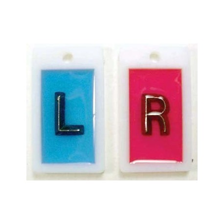X-Ray film markers 'L' and 'R' (2/Set)