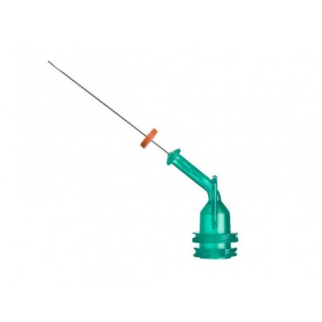 Orange micro needle tips, 31ga (20/pk)