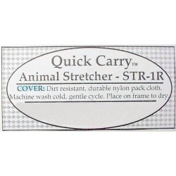 Animal stretcher cover replacement